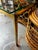 1970s 1970s Gold Metal Glass Top Console Table For Sale - Image 5 of 6