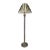 Alsy Chrome and Brass Floor Lamp For Sale