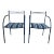 Mid Century Shelby Williams Industries Outdoor Bistro Chairs - a Pair For Sale