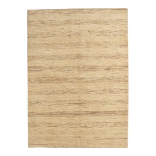 Vintage Hand-Knotted Gabbeh Rug 5'6" X 7'9" For Sale