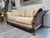 Wood Postmodern Flared Arm Tuxedo Sofa in Textured Velvet For Sale - Image 7 of 18