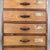 1930s Japanese Archive Cabinet with 5 Drawers, 1930s For Sale - Image 5 of 15