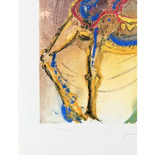 Salvador Dali, The Centaur of Crete, 1970, Lithograph, in Flawless conditions. Designed 1970 to 1979