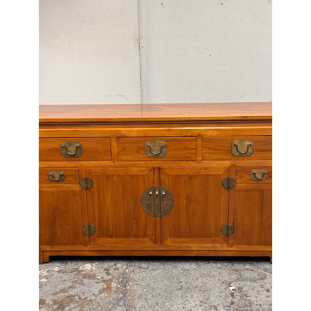 Vintage Asian Rosewood Sideboard For Sale In San Francisco - Image 6 of 12