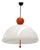Orange Saliscendi Pendant Light attributed to Elio Martinelli for Martinelli Luce, 1970s For Sale