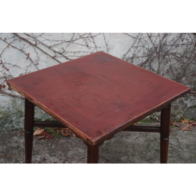 Wooden Table, 1950s For Sale - Image 12 of 13
