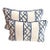 Pair of Kravet Lattice Lumbar Pillows For Sale
