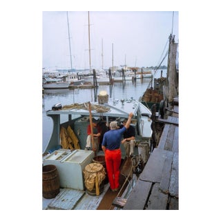 Toni Frissell 'Howard Gardiner Cushing' Archival Pigment Print Framed in Brown For Sale