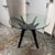 Modern West Elm Jensen Round Glass Dining Table, 40 Inch For Sale - Image 3 of 12