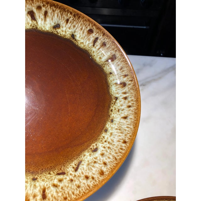Vintage Hawker Rawhide Lava Pottery Dinner Plates, Set of Eight For Sale In Los Angeles - Image 6 of 9