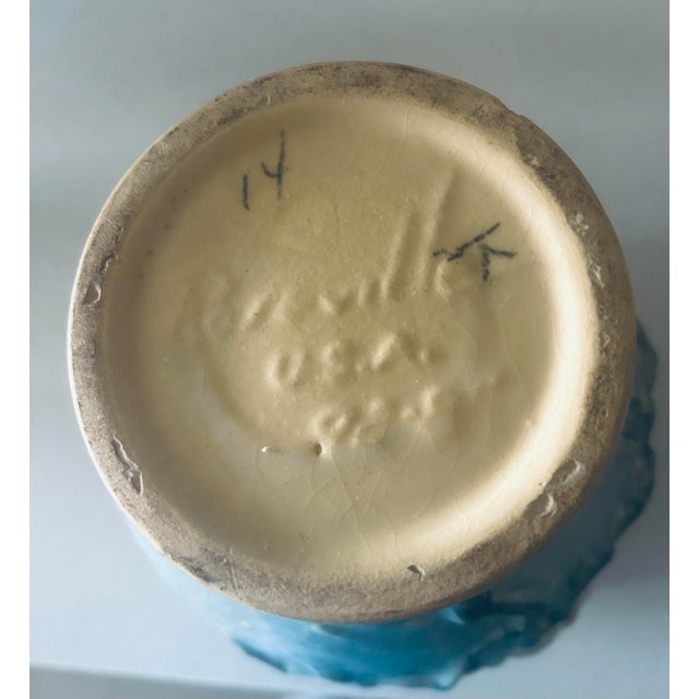 1940s Roseville Magnolia Vase For Sale In Boston - Image 6 of 7