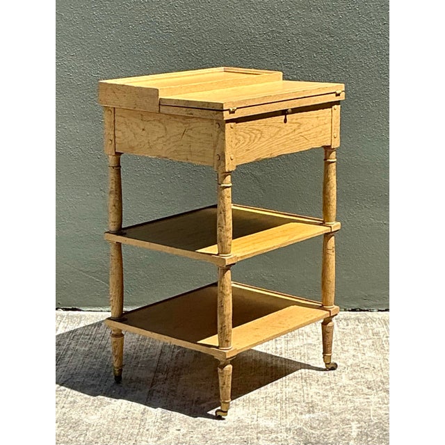 Vintage Baker Flip Top Wine Caddy For Sale - Image 11 of 12