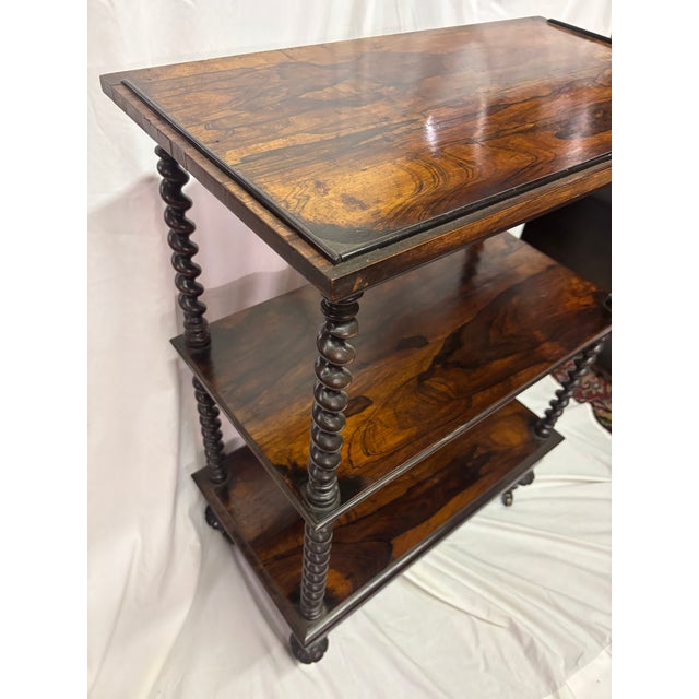 English Regency Rosewood Etagere, Circa 1820-30 For Sale - Image 11 of 13