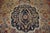 Late 19th Century 1870s Tan Camel Medallion Tribal Antique W. Persian Bijar Rug 8' 4" X 13' Handknotted Wool Carpet For Sale - Image 5 of 9