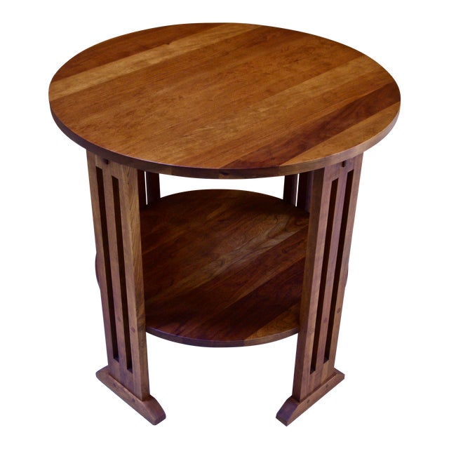 Stickley Round Side Table Chairish