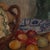 Fritz Grotemeyer, Still Life with Cauliflower and Chinese Plate, Oil on Canvas, 1929 For Sale - Image 3 of 8