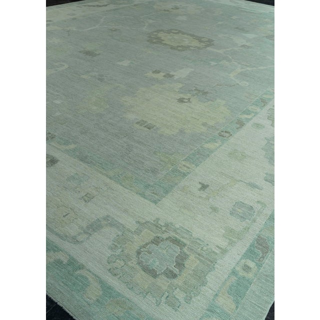 Early 21st Century Turkish Oushak Rug 15'7" x 22' #19247 For Sale - Image 5 of 8