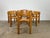 Mid-Century Modern Brutalist Pine Dining Chairs from Rainer Daumiller, Denmark, 1970s, Set of 6 For Sale - Image 3 of 12