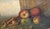 Antique 19th Century Oil Painting Apples Signed For Sale - Image 10 of 13