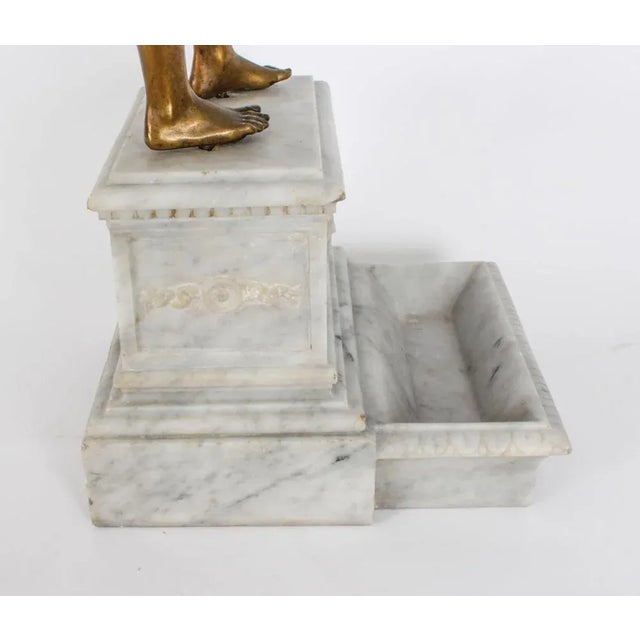 Gold Antique Bronze Water Carrier by Vincenzo Gemito, 19th Century For Sale - Image 8 of 14