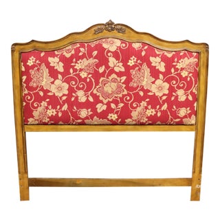 French Country Cherry Queen Headboard For Sale