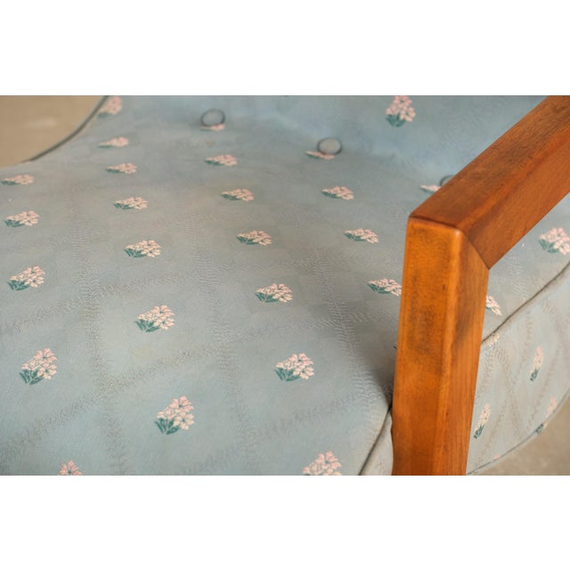 Mid Century Modern Armchair Attributed to Leslie Diamond for Conant Ball For Sale - Image 11 of 15