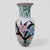 Vintage Chinoiserie Porcelain Botanical and Butterfly Asian Vase For Sale - Image 11 of 11