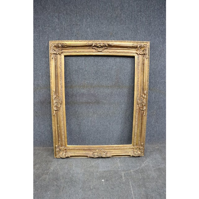 Oversized Ornate Gilded Frame Chairish