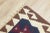 Textile 1970s Scandinavian Geometric Style Turkish Navy Blue and Blue Oushak Kilim Rug For Sale - Image 7 of 11