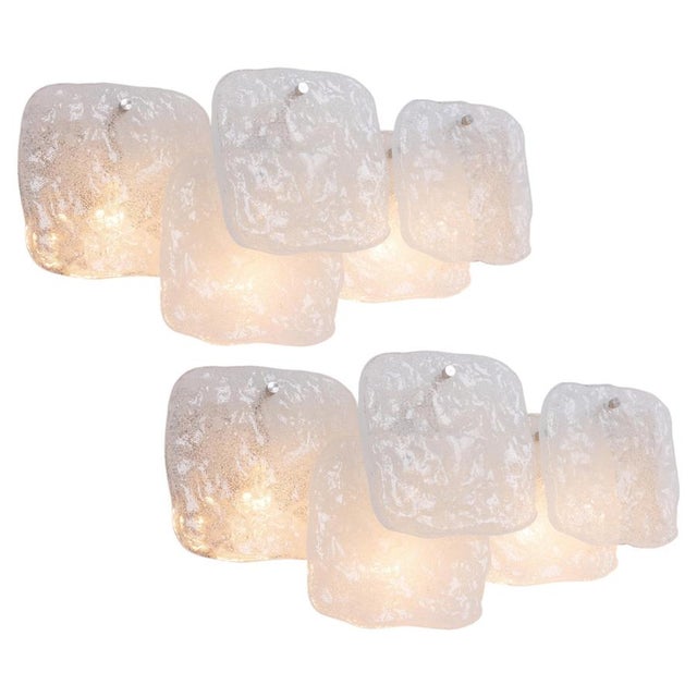 Large Wall Light in Murano Glass from Kalmar, Austria, 1960s For Sale - Image 14 of 14