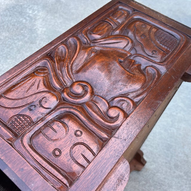 Gorgeous details on this hand carved trunk! Perfect for the library. Great for the interior designer. Check out my other...