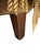 Victorian Vintage 90s Walter E. Smithe Gold Velvet Channel Back Chaise Lounge With Bullion Fringe For Sale - Image 3 of 12