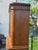 Brown Venetian Charles X Bookcase in Walnut, with Shutter Doors, 19th Century, 1830 For Sale - Image 8 of 13