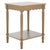 Heaven Scalloped Accent Table in Desert Brown For Sale In Philadelphia - Image 6 of 8