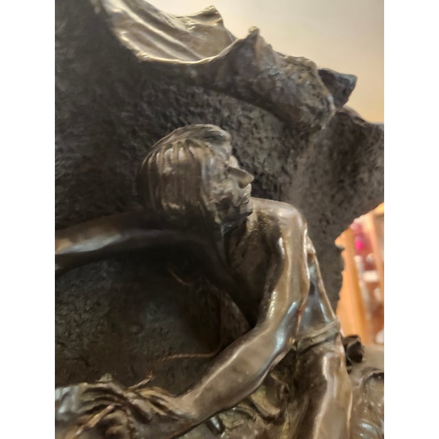 1940s Bronze Statue by Frederick Remmington For Sale - Image 9 of 15