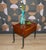 Wood Vintage Sewing Table in Teak, 1960s For Sale - Image 7 of 12