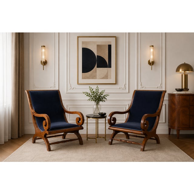 Armchairs, Northern Europe, 1920s, Set of 2 For Sale - Image 13 of 17