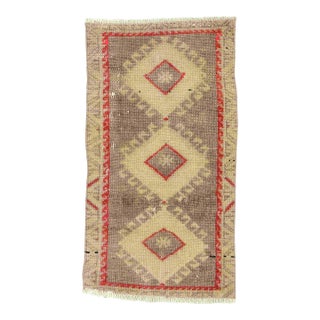 Mini Vintage Turkish Rug For Sale