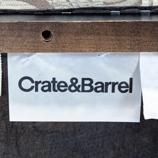 Crate & Barrel Grayson Barrel Back Chair For Sale In San Francisco - Image 6 of 8