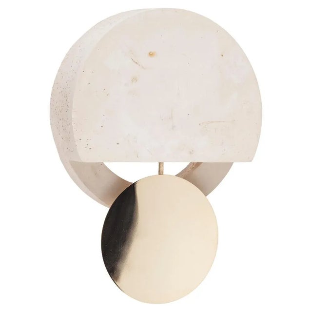 Pendulum White Clock by Turbina For Sale - Image 6 of 6