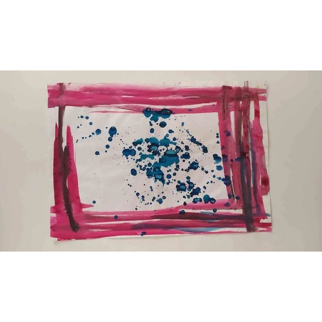 Contempologyc, Tender Conviviality, Original Tempera on Paper, 2021 For Sale - Image 6 of 6