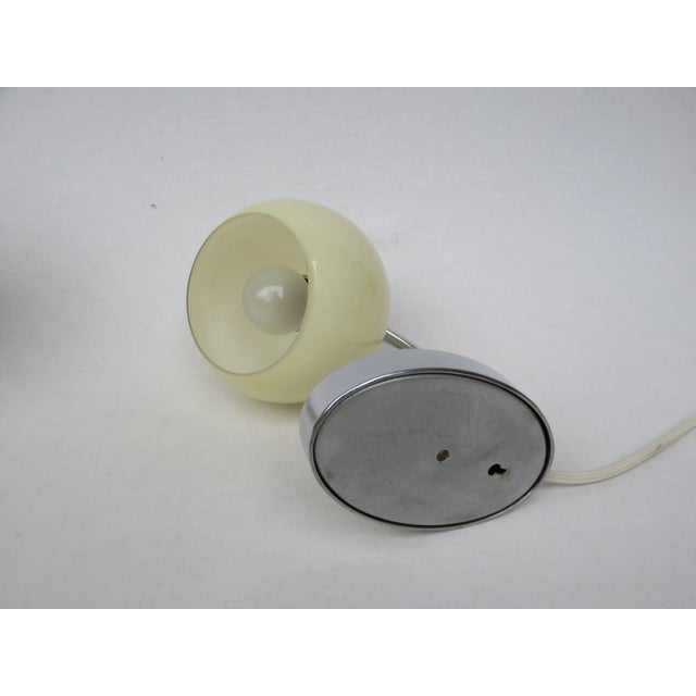 Austrian Art Deco Bedside Lamps in Chrome, Set of 2 For Sale - Image 15 of 17