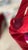 Pair of 22" Custom Schumacher Kashgar Ikat Velvet Pillows Pattern 176102 in Ruby Plum For Sale - Image 15 of 18