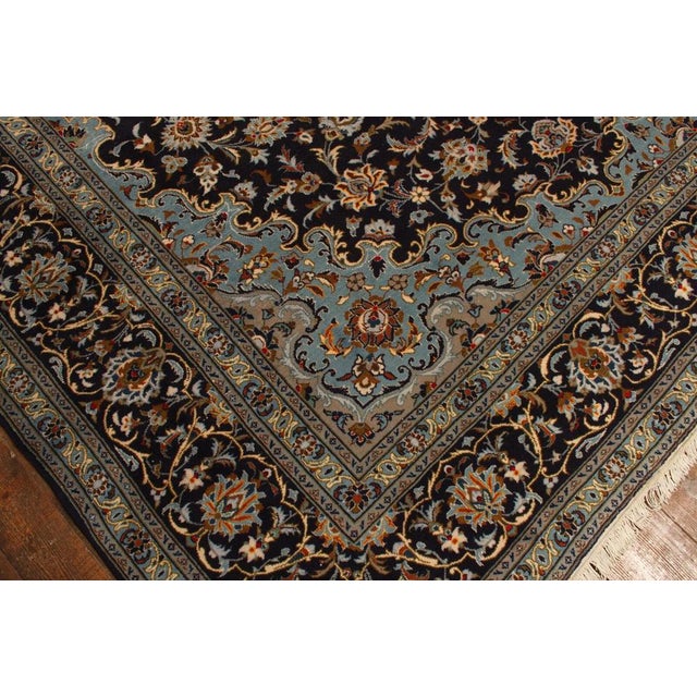 Middle Eastern Hand-Knotted Rug For Sale - Image 9 of 11