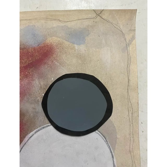 2020s "Lost Down Rabbit Roads Iii" Original Mixed Media Collage on Paper by Zac Woodiel For Sale - Image 5 of 7