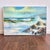 Large Vintage Framed Seascape Painting California Ocean Coastal Art 2’x3’ Signed Unknown artist seascape. Signature is...
