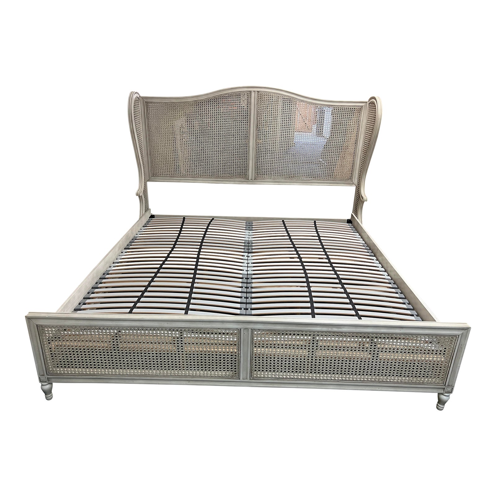 Eastern King Size Hillsdale Sausalito King Cane Bed Frame Chairish
