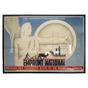 French Art Deco Poster