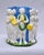 Early 20th C. Italian Majolica Planter in the Manner of Della Robbia For Sale - Image 9 of 11