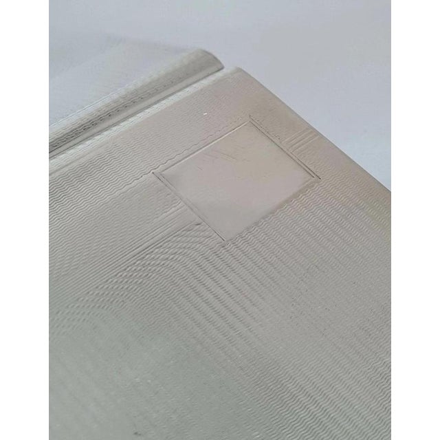 Gold Art Deco Sterling Silver Cigarette Case by John Henry Wynn, 1939 For Sale - Image 8 of 18